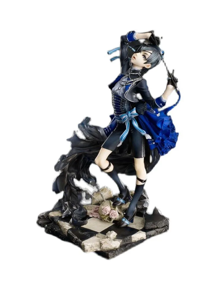 In Stock Original ANIPLEX Ciel Phantomhive Book of Murder 22cm