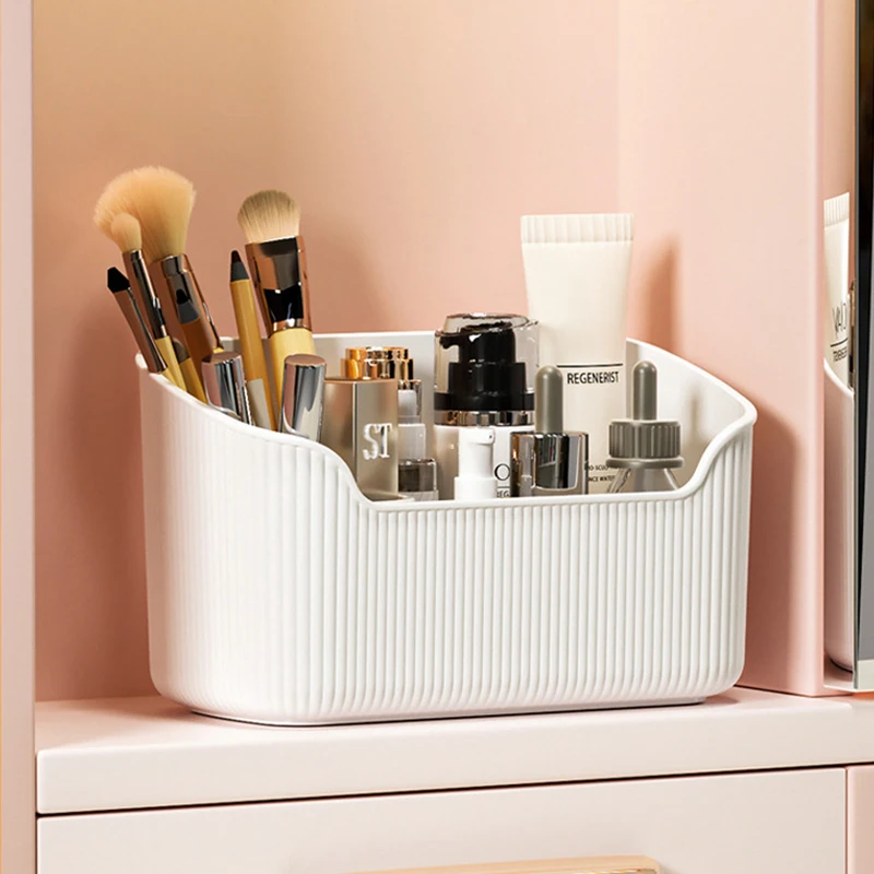 Multi-capacity Makeup Organizer Cosmetics Container Mask Holder Makeup  Brush Storage Case Home Office Desktop Sundries Storage - Makeup Organizers  - AliExpress