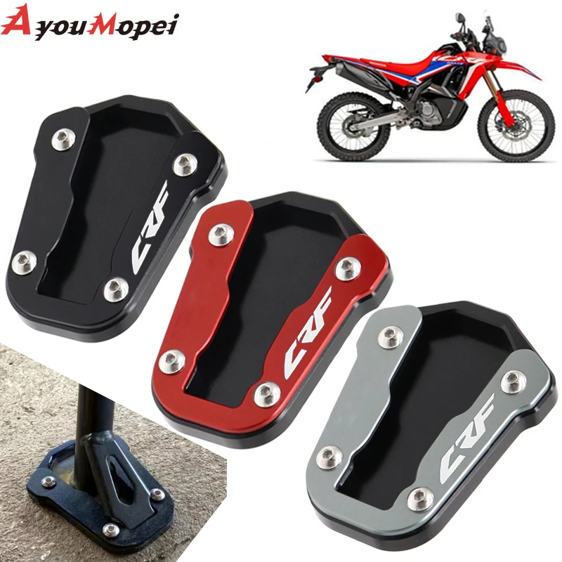 

For Honda CRF300L CRF 300 L CRF300 Rally 2021 2022 2023 Motorcycle Accessories Kickstand Foot Side Stand Enlarge Ext22 2023 2024