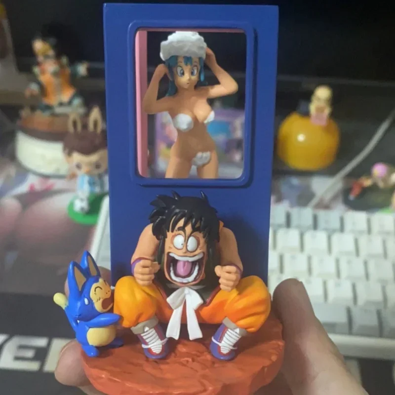 Figurine Dragon Ball Z Goku Yamcha Bulma