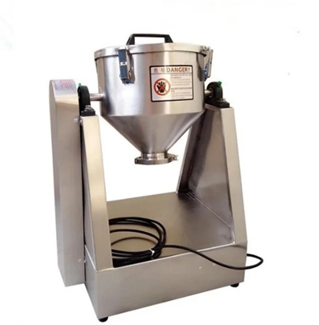 

Small cone type powder mixer machine/ rotary mixer mixing equipment for powder/Stainless steel food powder mixer