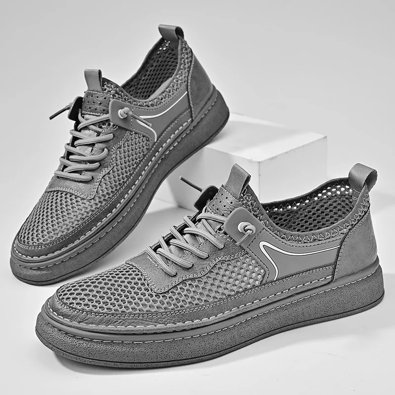 Men's Low Rise Trekking and Hiking Shoes Outdoor Sports Summer Summer Men's Beach Shoes_voghion.com