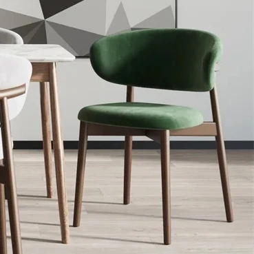 

Wooden Designer Dining Chairs Modern Nordic Ergonomic Luxury Dining Chair Leisure Kitchen Sillas Para Comedor Outdoor Furnitures