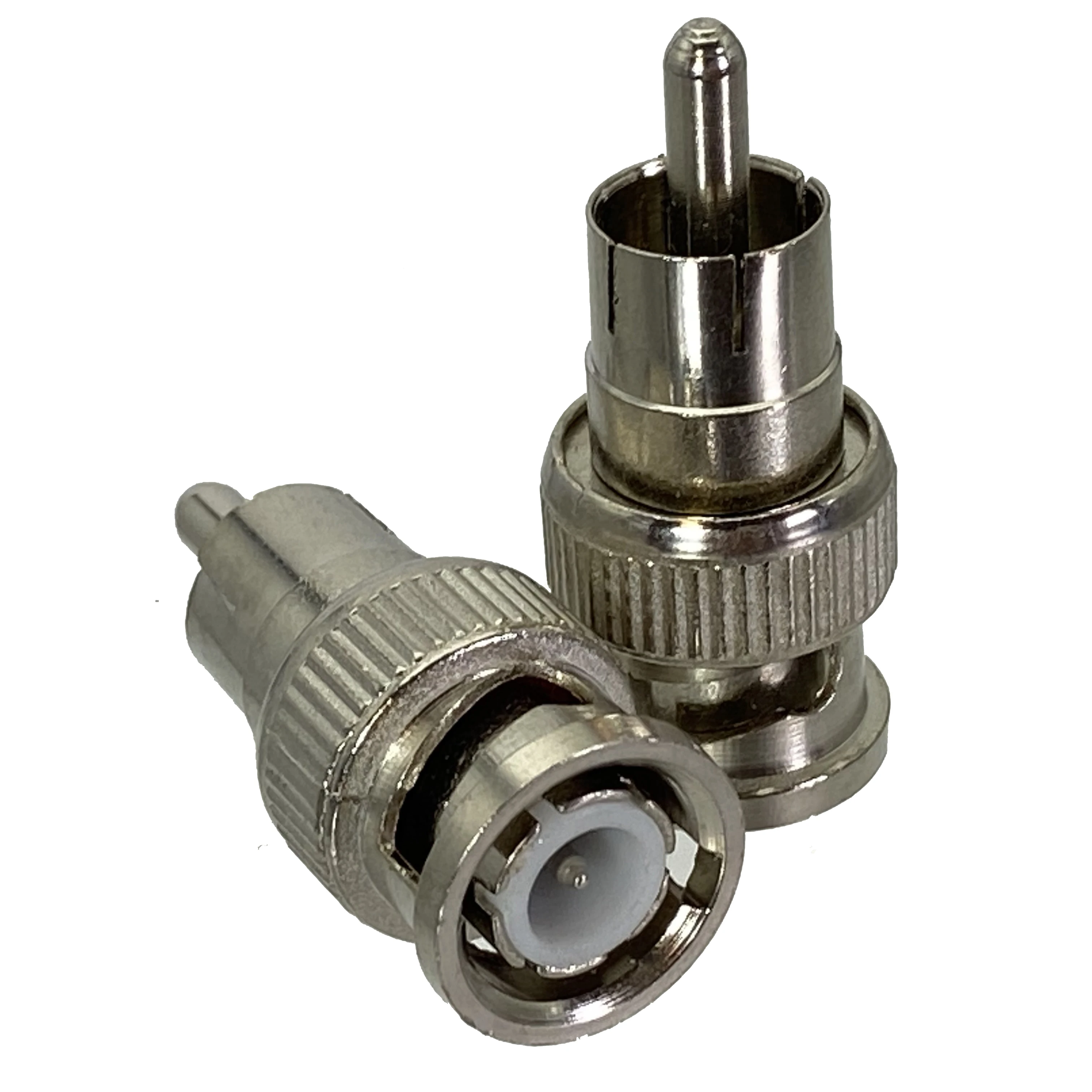 1 pz BNC a RCA TV spina maschio e connettore adattatore RF centrale Jack femmina terminali a filo 50ohm