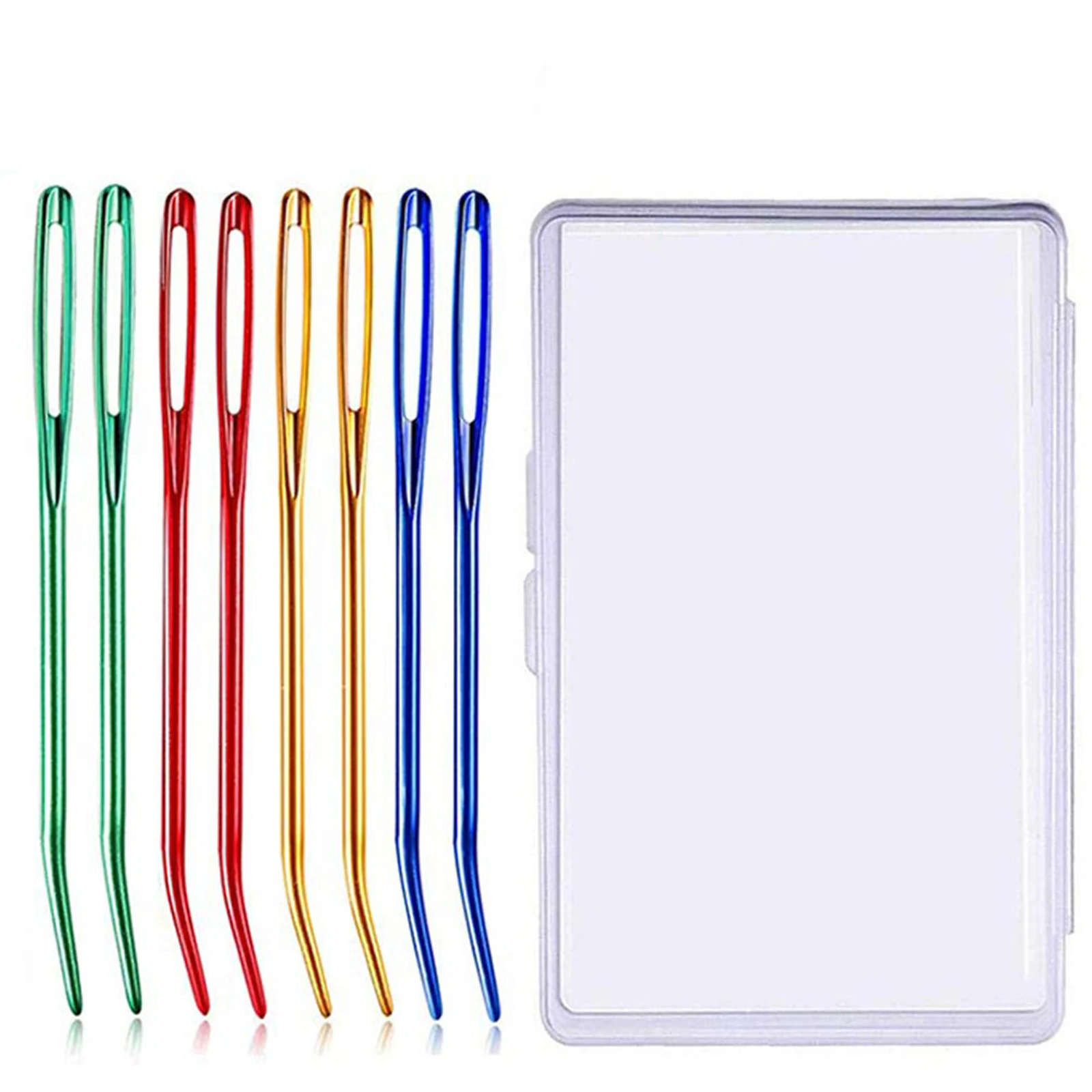 Knitting Crochet Set with Yarn Needles Weaving Needles Tapestry Bent for Crochet Large Eye Darning crochet kit,knitting supplies,weaving tools