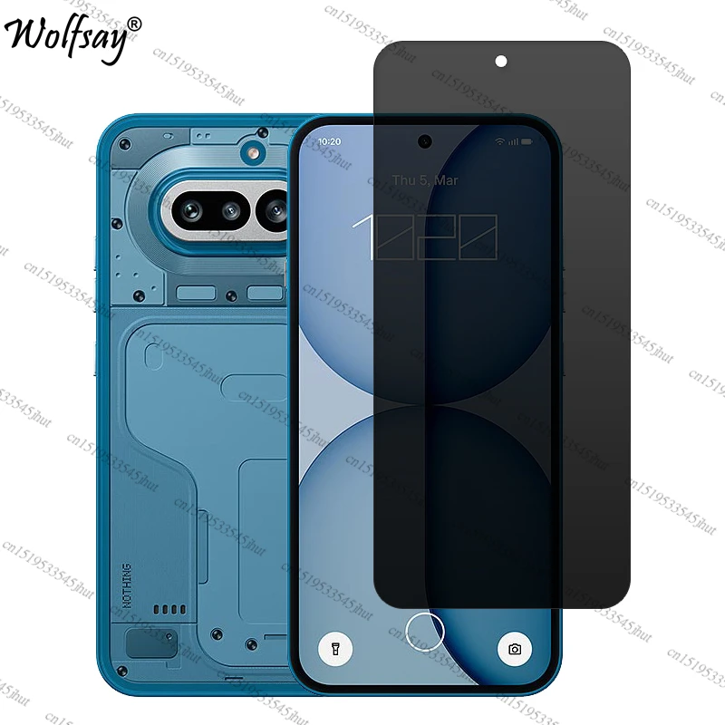 Anti-Spy Tempered Privacy Screen & Camera Protector Glass