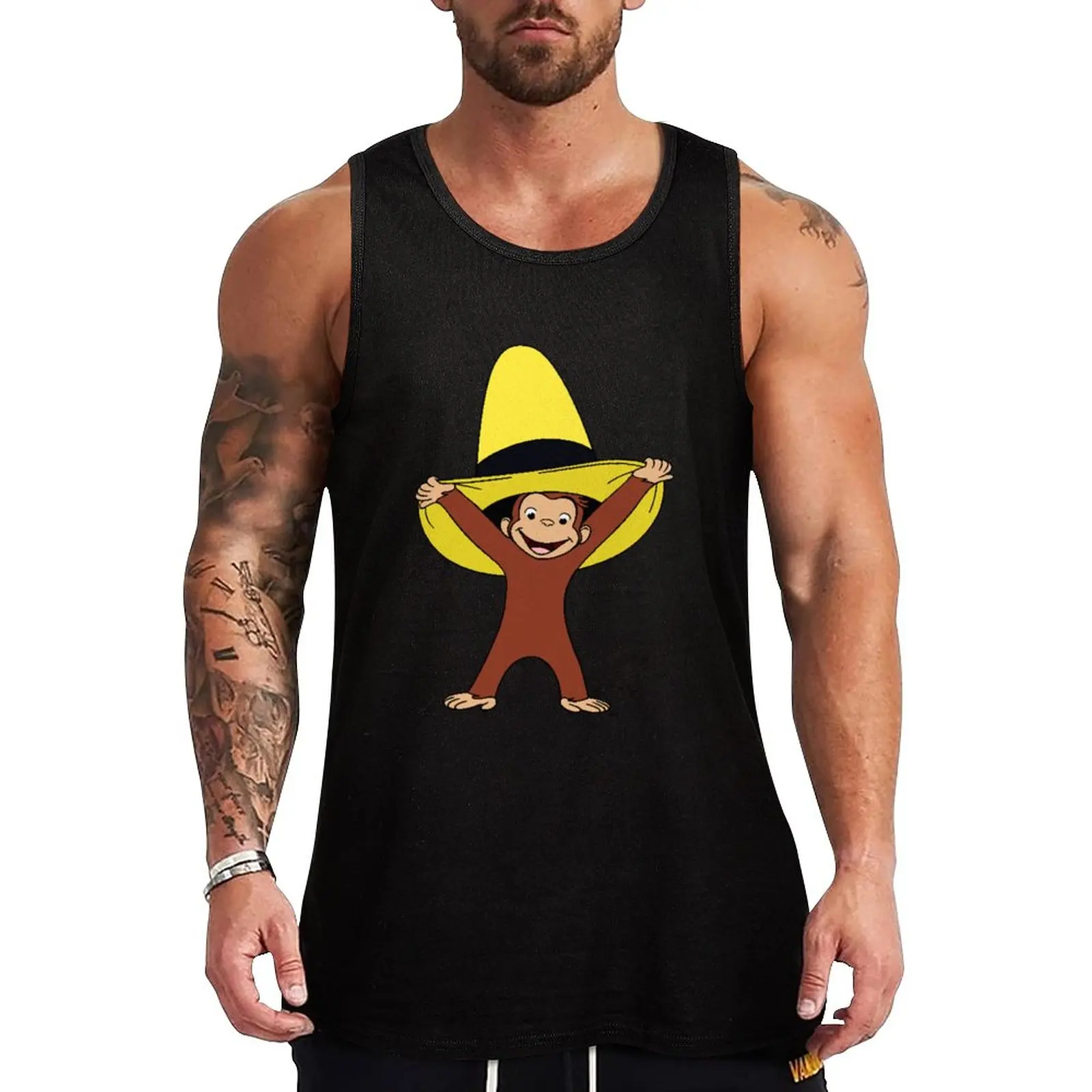 New Funky Wilny George Tank Top Gym Shirt Uomo Basket