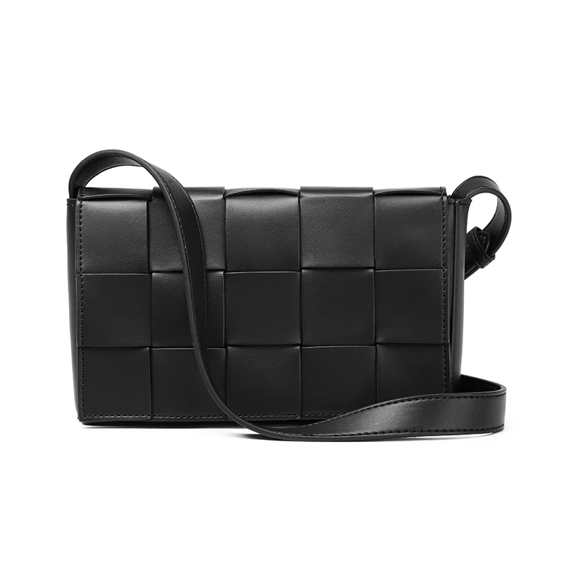 Fashionable Solid Color Tote Bag Women's Textured Crossbody Purse Retro Designer Satchel For Casual Luxury Events 2