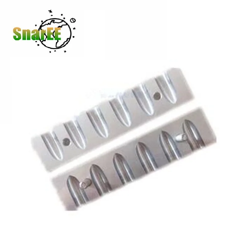 ALUMINUM SUPPOSITORY MOLD, Homemade Reusable Suppository Mold，Duck Mouth  Shape 10 CAVITY, Teaching Experiment Mould