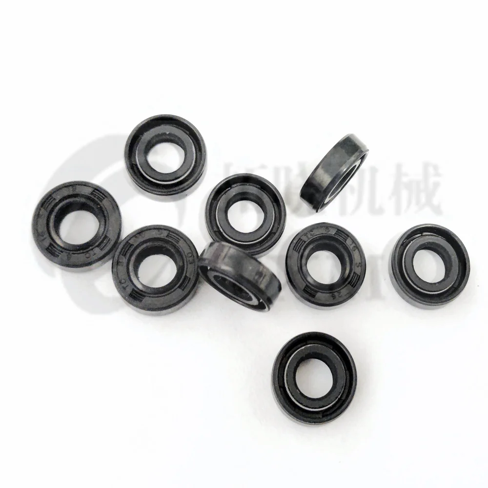 TC8x16x5 8x16x5 NBR Nitrile Rubber Skeleton Oil Seal 8*16*5 Seals Radial Shaft Seals 10pcs oil seal screwdrivers o ring seal set rubber seal ring sealing repair tools seal remover water pump seal kit engine transmission seal