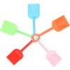 5Pcs Sand Beach Toys Kids Plastic Digging Set Spade Sandbox Scoop Outdoor Summer Play Dig Bucket Snow Shovels Toys(Random Color) 5