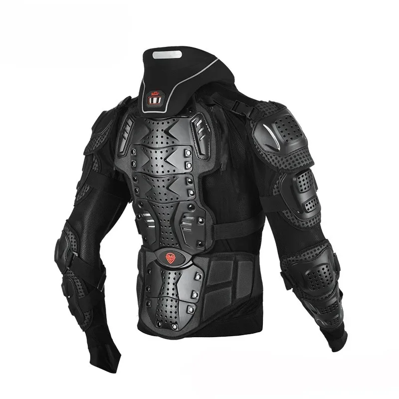 thumbnail image 1 of Chaquetas de motocicleta Turtle para hombre, protección corporal completa, equipo de protección para motocross, carreras de enduro, 1 of 5