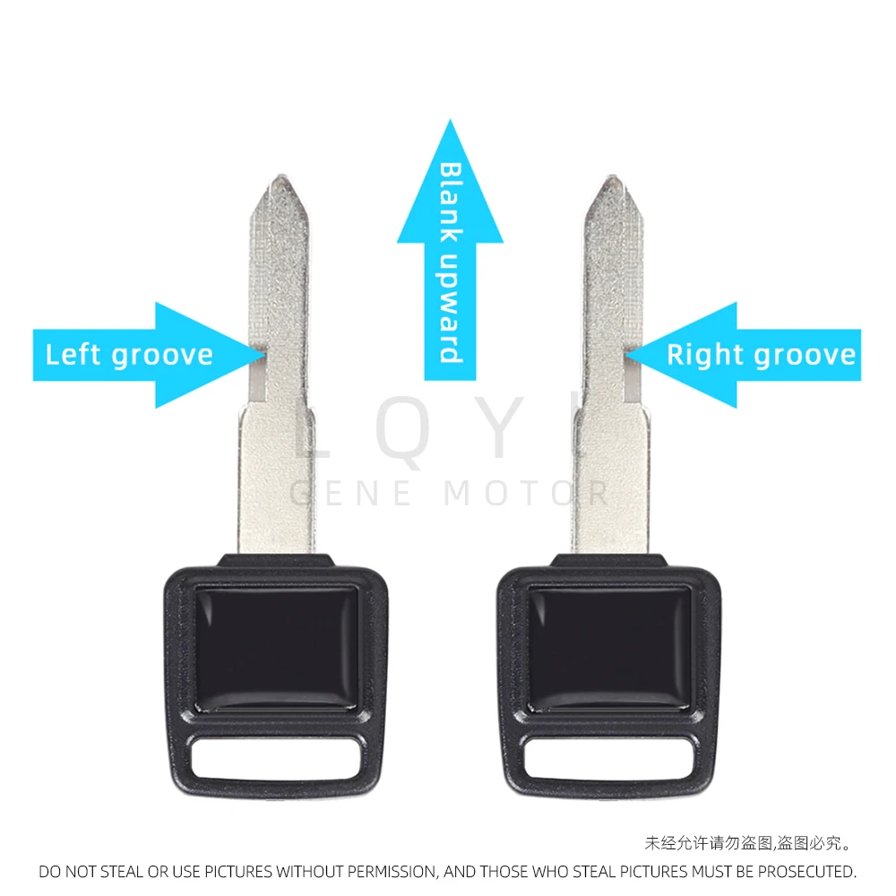 3PCS 새로운 빈 키 오토바이는 혼다 CBR250RR CBR400 CBR250 NC14 NC17 NC19 NC22 NC23 NC NSR250 CB-1 CB400 용 미가공 키를 대체합니다.