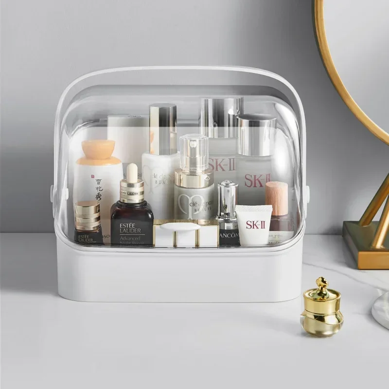 

Nail Box Large Capacity Cosmetic Storage Drawer Container Portable Makeup Jewelry Organizer Polish