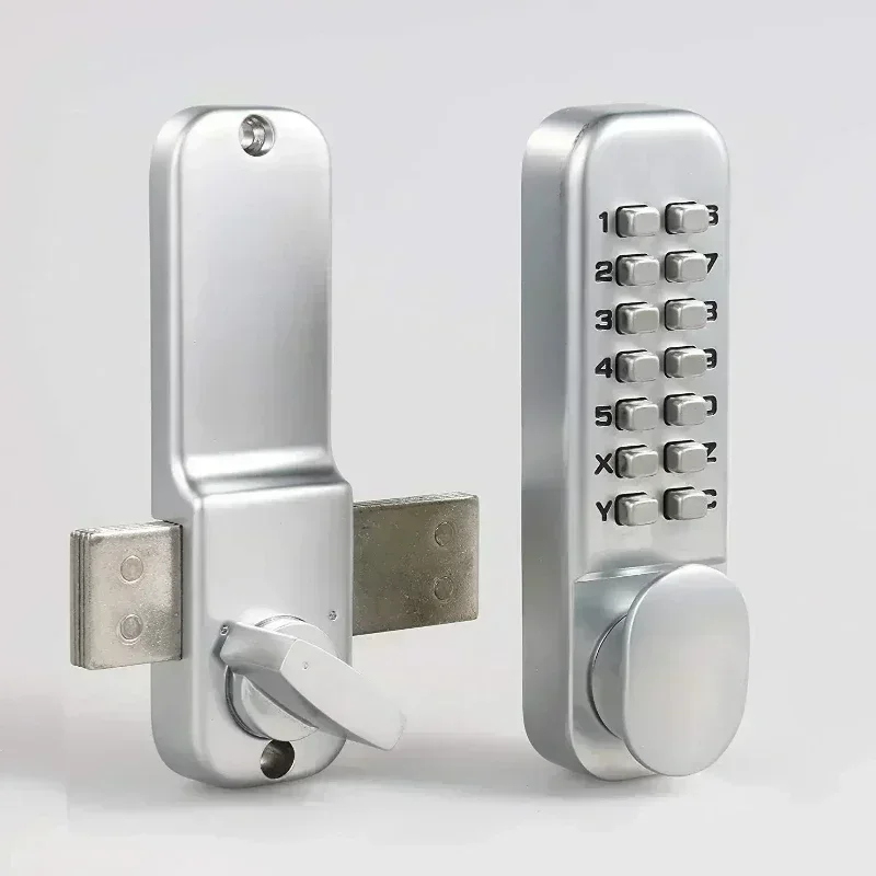 Waterproof Exterior Lock Gate opener Digital Door lock code/password Mechanical Deabolt Keyless Outdoor Garden/Home Wooden Door