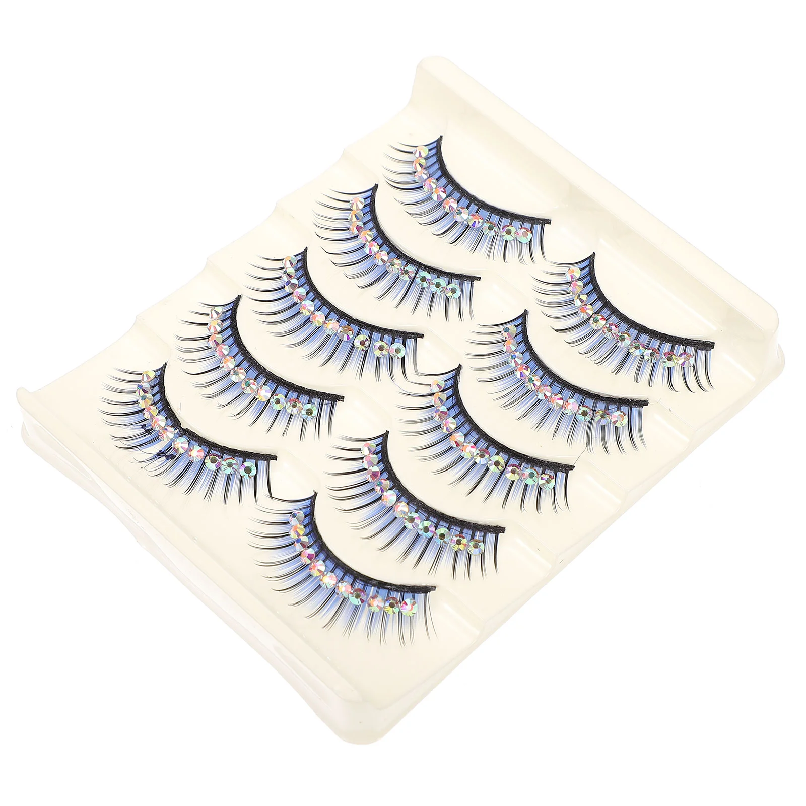

Self Adhesive Eyeliner Strip Diamond False Eyelashes Extension Kit Exaggeration