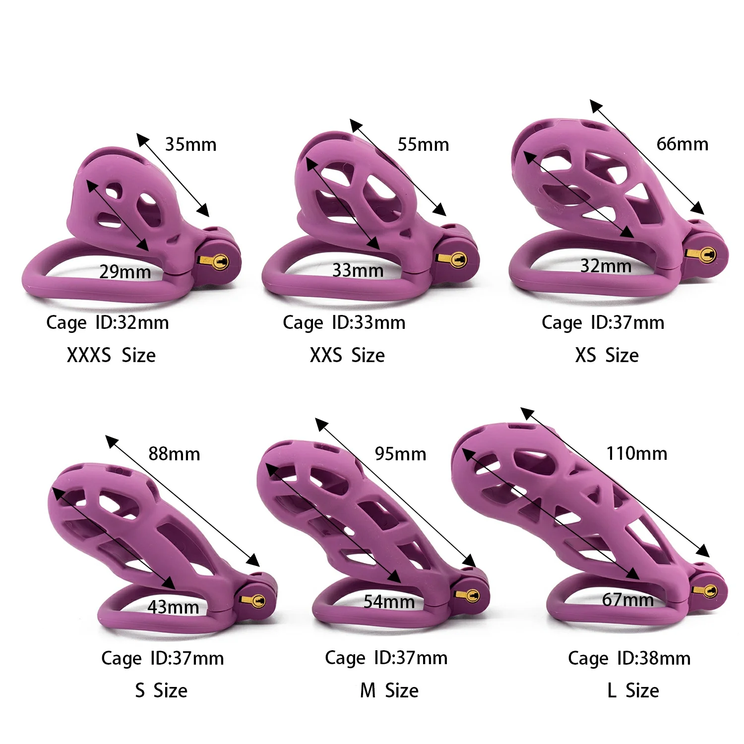 Cobra Chastity Cage Dull Polish Cock Cage Penis Erotic Lock for Couple Men 4 Sex Ring Penis Bondage Cuckold,penis chastity cage,chastity lock sex toy,penis cock ring