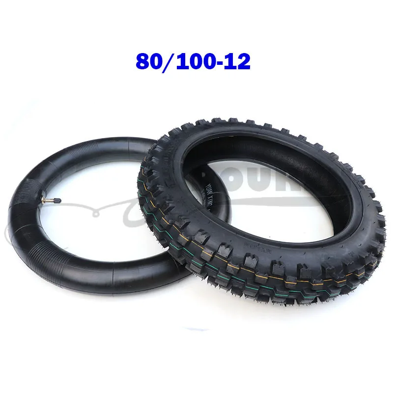Dirt Bike Tube 12 Rear Wheel 80/100-12 Tire Rim