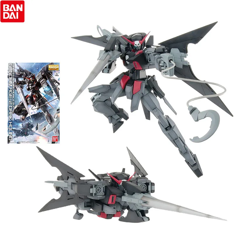 Набор моделей Bandai Gundam аниме-фигурка MG 1/100 AGE-2DH Dark Hound Настоящая модель Gunpla