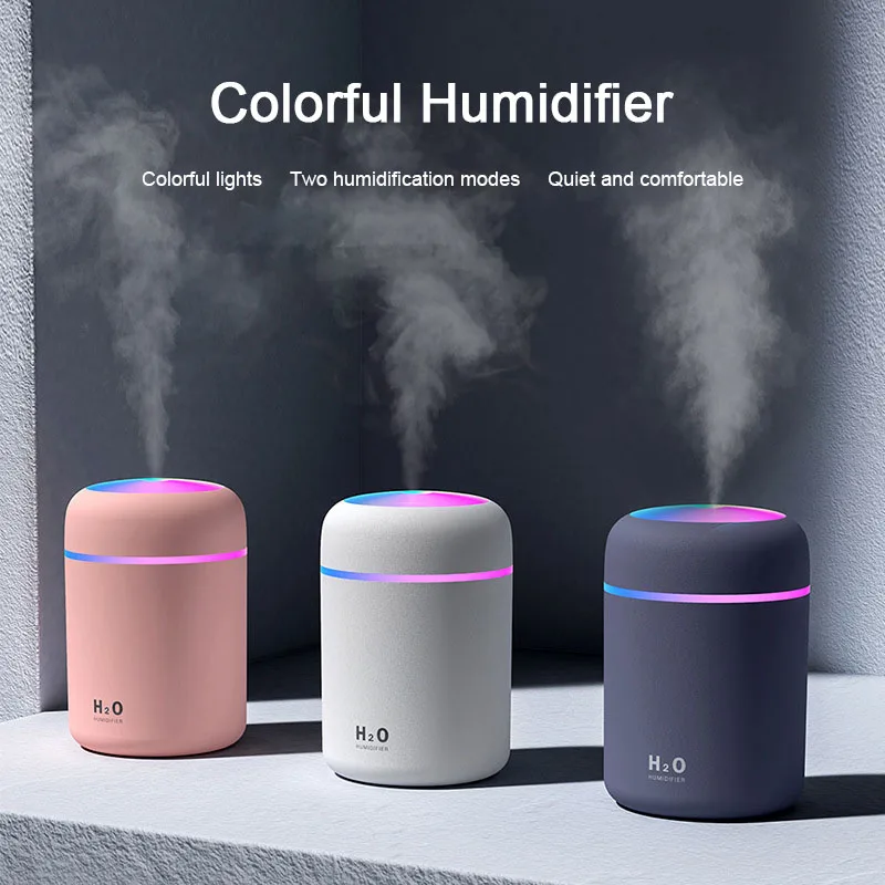 AirHumidifierEssentialOilDiffuserAromaUltrasonicHumificadorMist