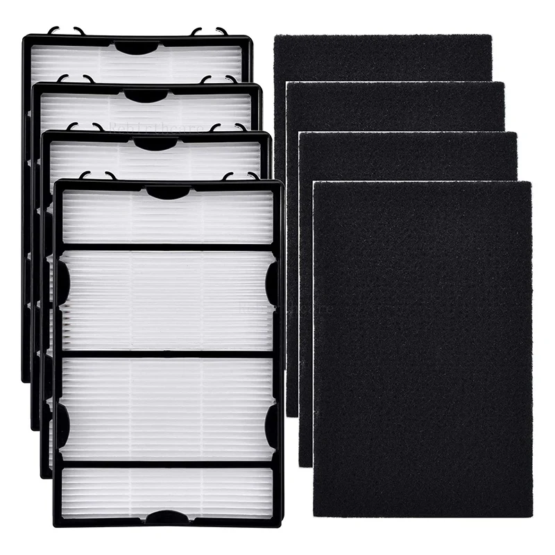 

Top Deals 4 Pack HAPF600 HEPA Replacement Filter With Carbon Filters For Holmes HEPA Air Filter Replace HAPF600D, HAP615, HAP625