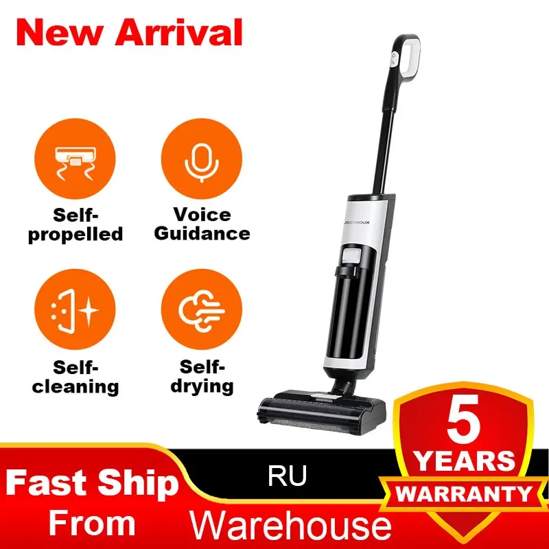 Liectroux i7 Pro Limpador de pisos duros sem fio, аспиратор для порошка, и для ухода за линией, системы