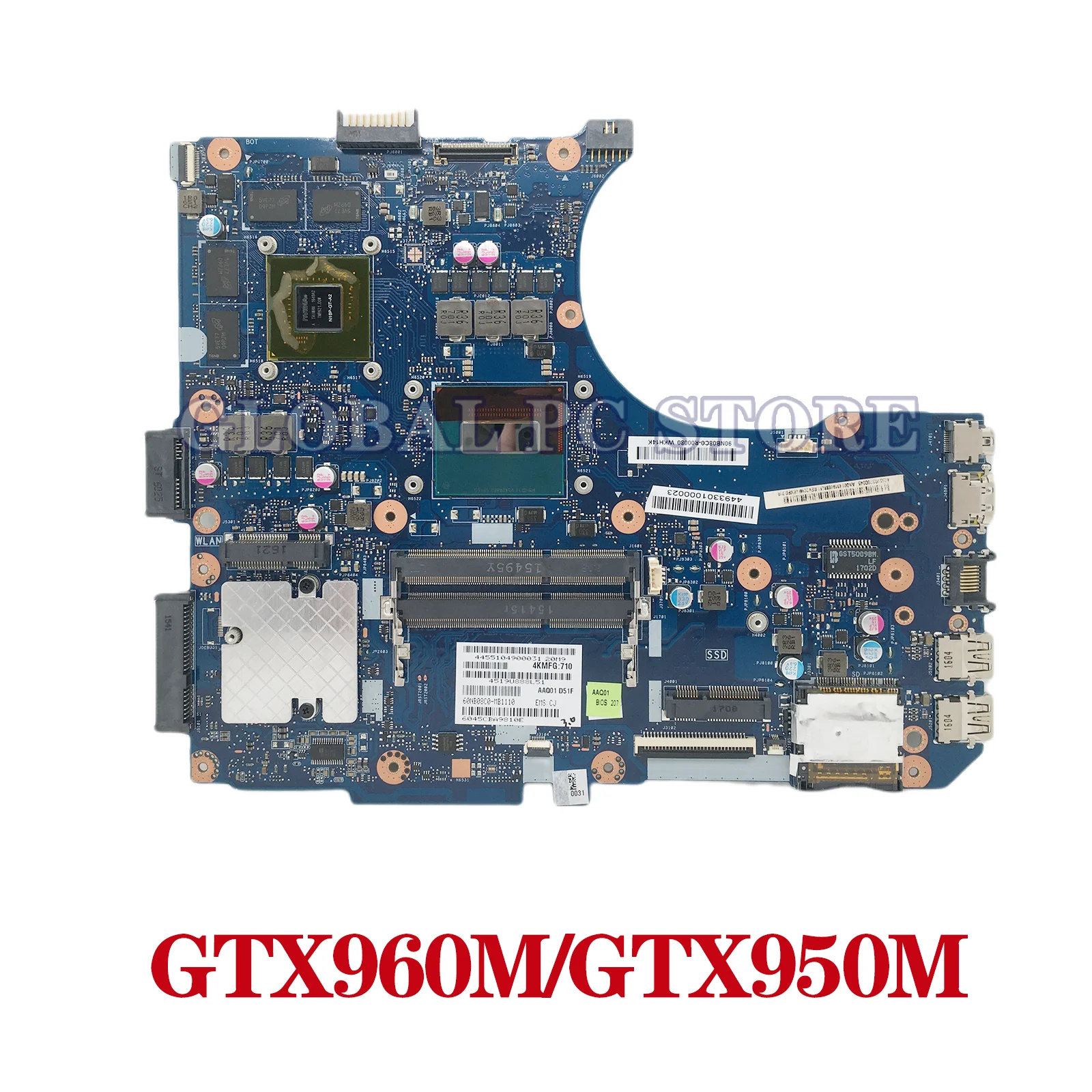 Рисунок 2 - G58JW Материнская плата ASUS N551JM