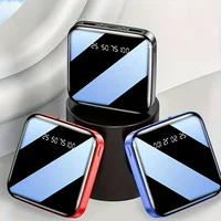 30000mAh Mini Power Bank Fast Charging Large Capacity Portable Power Bank 4 in 1 Cable for Xiaomi iPhone Samsung Huawei 2025 New