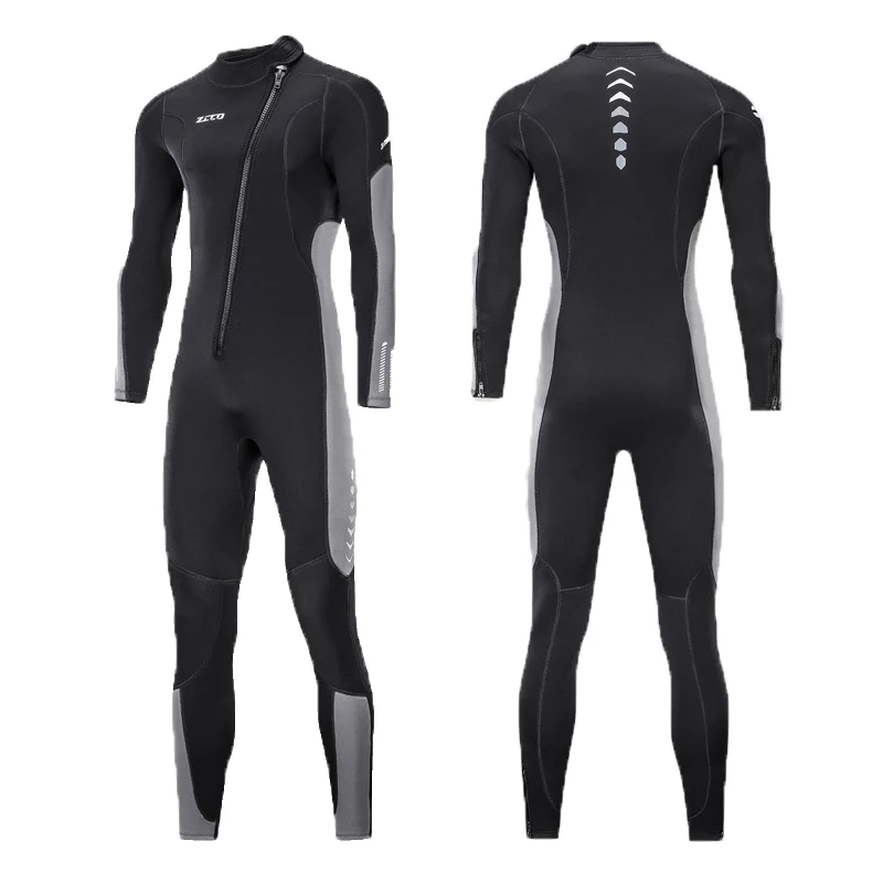 3MM Neoprene Wetsuit Men Women Front Zipper Diving Suit for Snorkeling Scuba Diving Swimming Kayaking KiteSurfing Full Wetsuit diving suits
