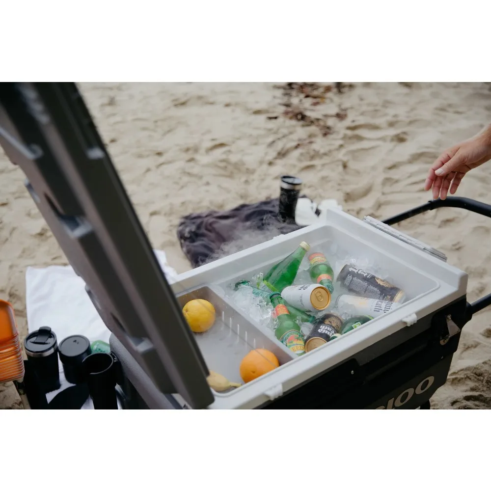Igloo Trailmate Journey 70 Qt Wheeled Cooler, Gray 5