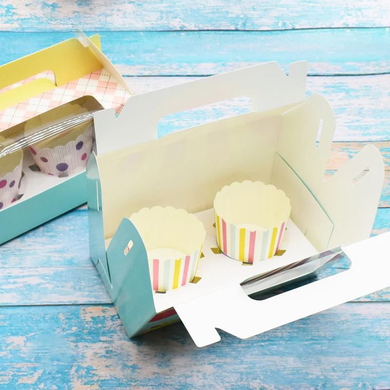 50Pcs Muffin Cupcake Paper Cups Cupcake Liner Baking Muffin Box Cup Case Party Tray Cake Decorating Tools Birthday Party Decor