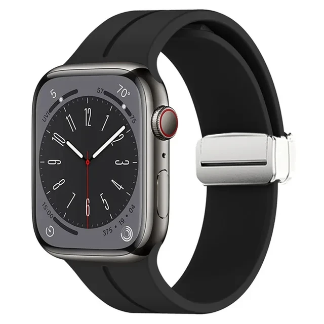 Magnetic Buckle Silicone Strap