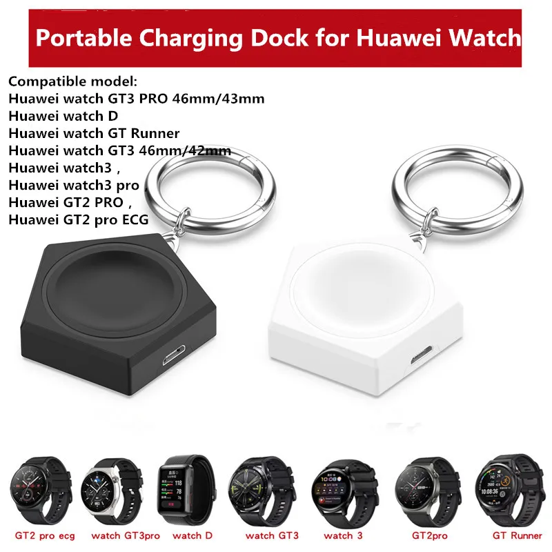Portable Pentagonal Charging Dock For Huawei Watch Gt3 Pro/d/runner/gt3