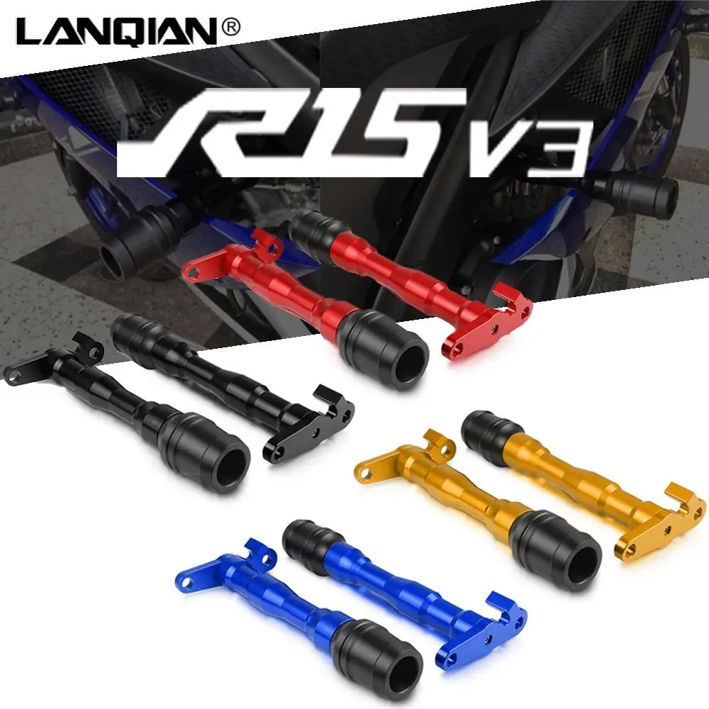 

Motorcycle Frame Crash Pads Engine Case Sliders Protector For YAMAHA YZF R15 V3 YZFR15 V3.0 2017 2018 2019 2020 2021 Accessories