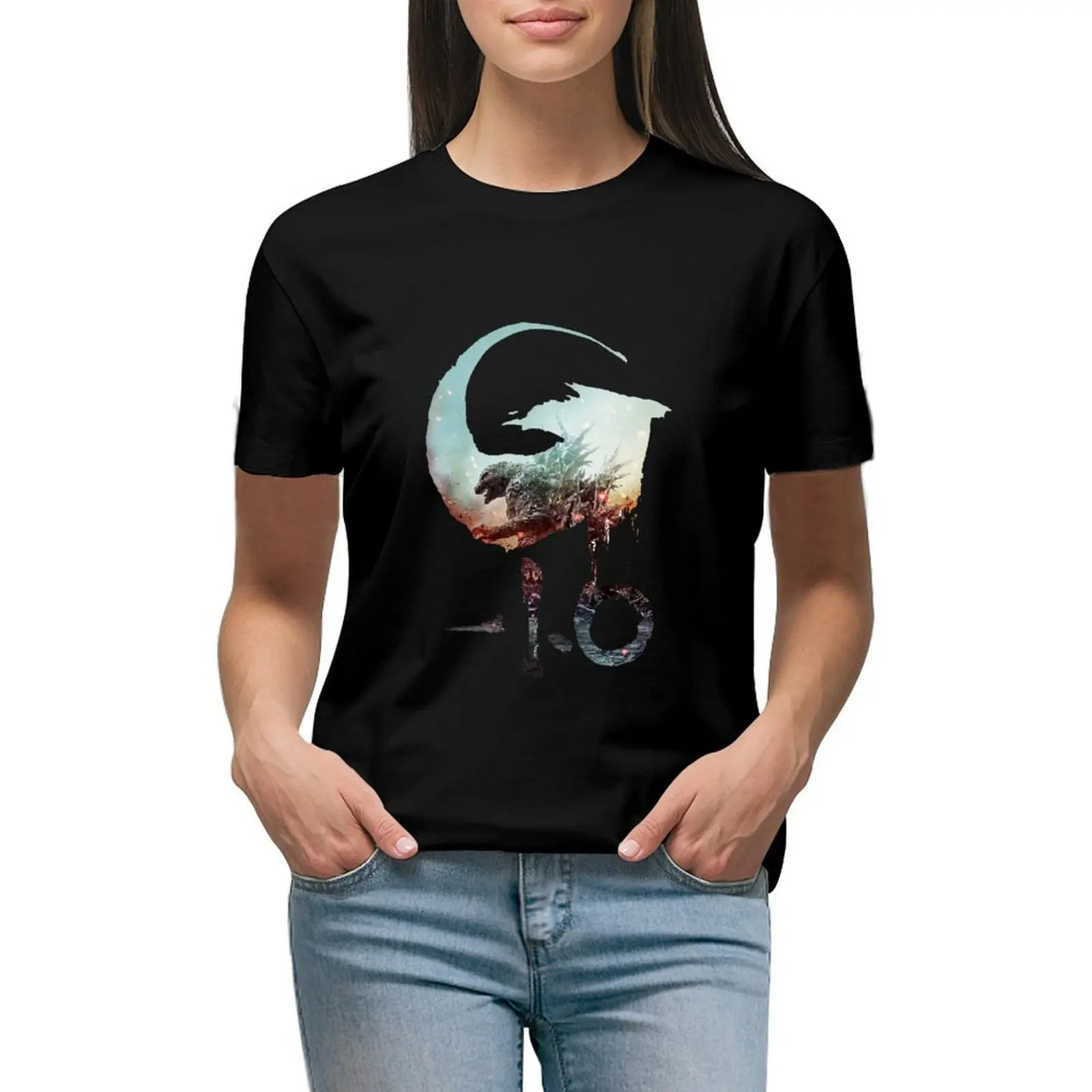 

MINUS ONE -1 T-Shirt plus size tops summer clothes luxury designer clothing Women