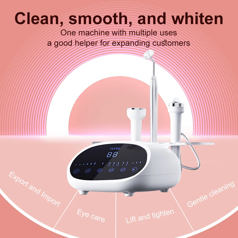 VLVEE バブル美顔器 泡洗浄 VLVEE 新しいプロフェッショナルバブル美容機フェイシャル