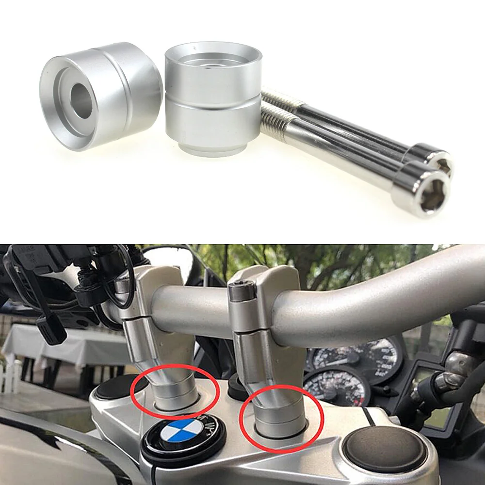 MotorcycleHandlebarRiserUpToolKitMovesBarAluminumHandleBar