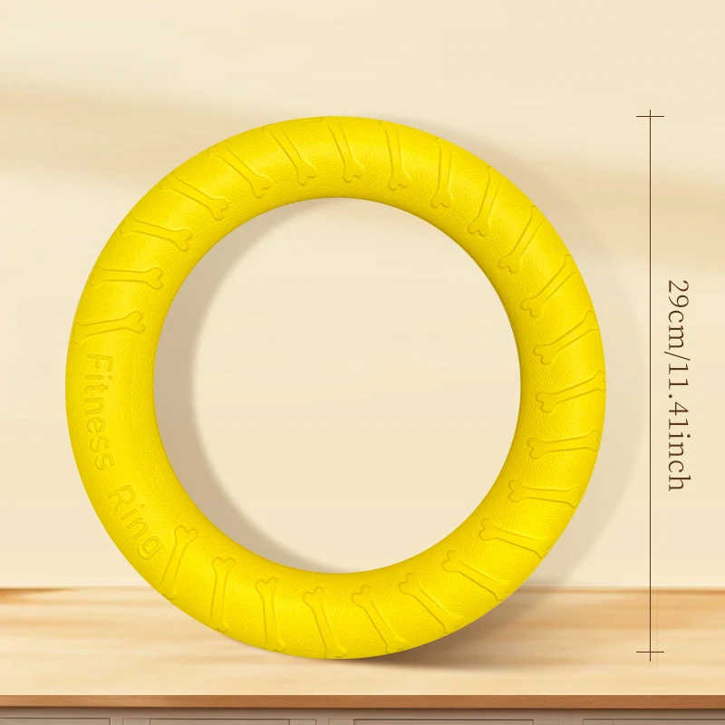 Dog Toys Pet Flying Discs Training Ring Puller Anti-Bite Floating Interactive Supplies Dog Flying Disk Toys Aggressive Chewing ﻿ 2