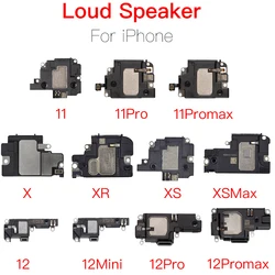 Bottom Loud Speaker For iPhone X XR Xs 11 12 Pro Max Mini LoudPhone Sound Buzzer Ringer Phone Parts Replacement