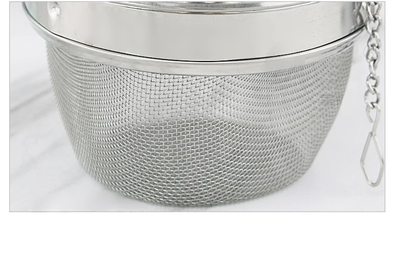 Description Picture 6 of item1Pcs Stainless Steel Tea Infuser Teapot Tray Spice Tea Strainer Herbal Filter Teaware Accessories Kitchen Tools Tea Infuser Tea