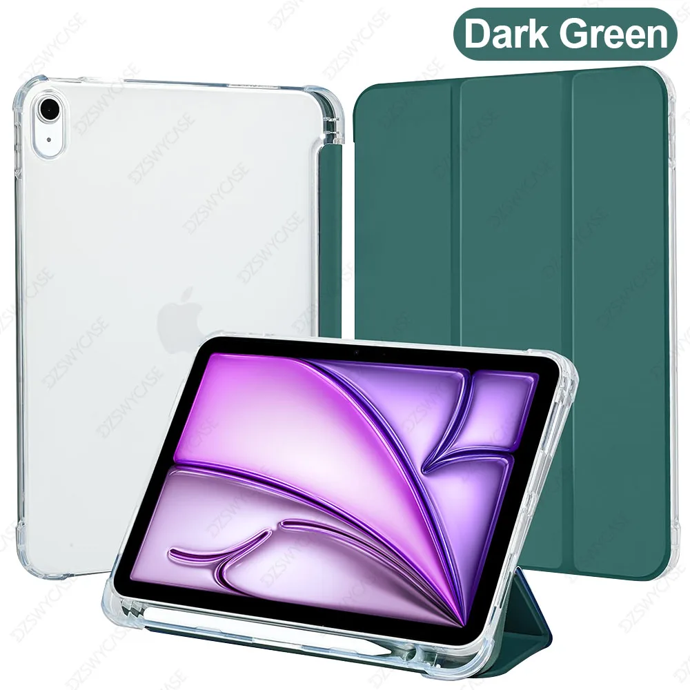 Slim Translucent TPU Back Case with Pen Holder