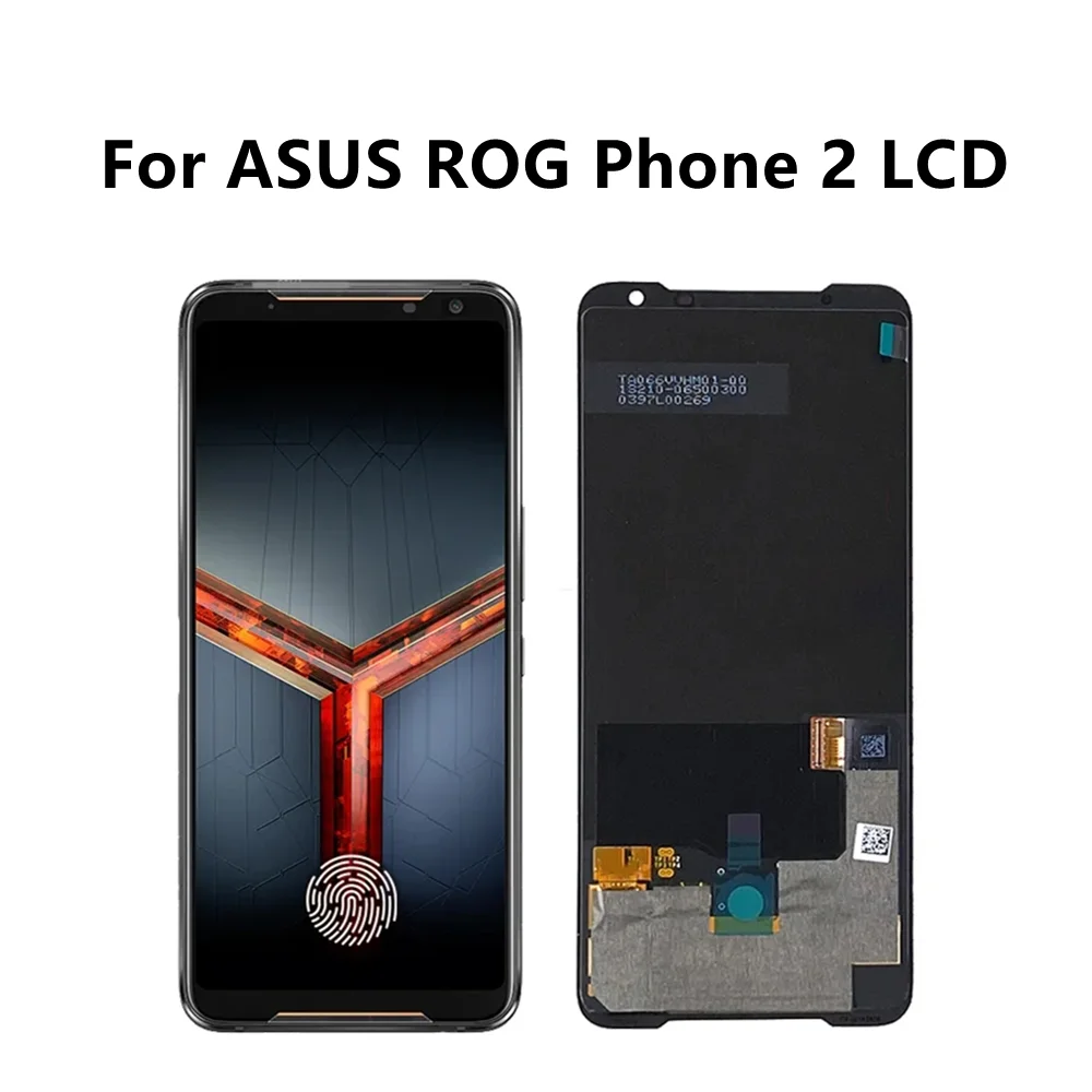 6.59 "; Per Asus Rog 2 Phone 2 Zs660Kl Display Lcd Touch Screen Digitizer Assembly Per Asus Rog Muslimlcd Con Impronta Digitale