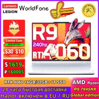 Lenovo Legion R9000P E-sports Gaming Laptop 16" Notebook  AMD R9 7945HX RTX4060 2.5K 240Hz 100% sRGB 500nits Game Notebook PC 1