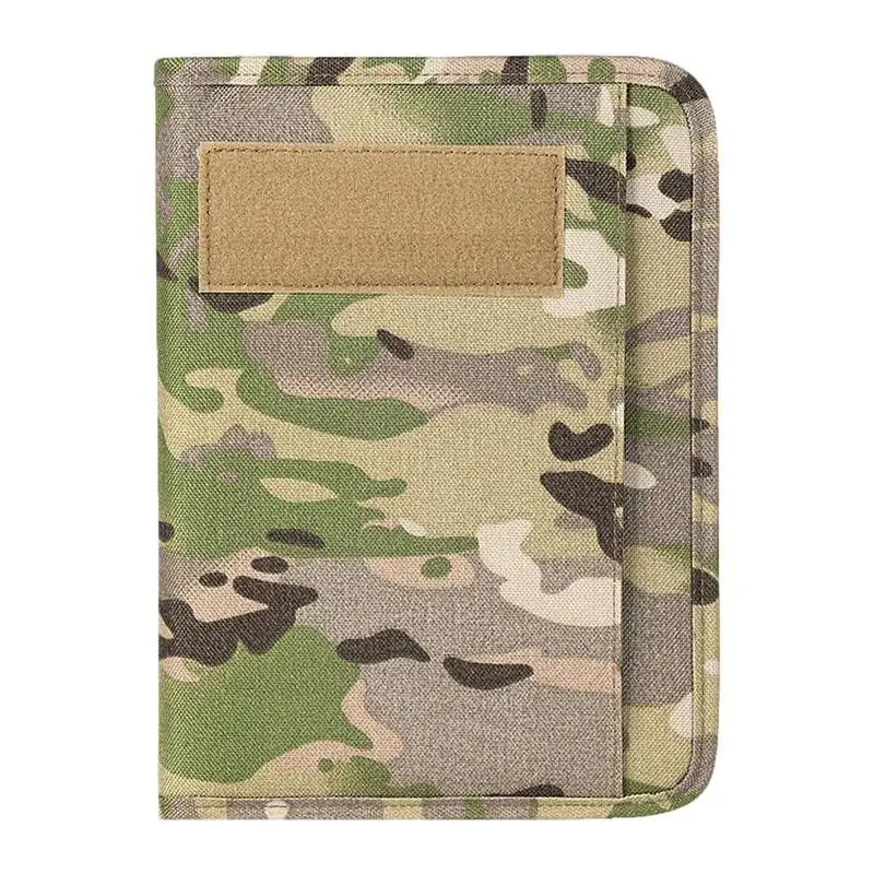 

Zipper Binder Business Card Folder Binder Binder Organizer With Removable 6-circle Notepad For Documents Pen Business Card