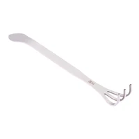 Stainless Steel Dual-purpose Pressure Soil Rake Pine Soil Pressure Soil Garden Gardening Potted Plant Planting Maintenance Tool 1