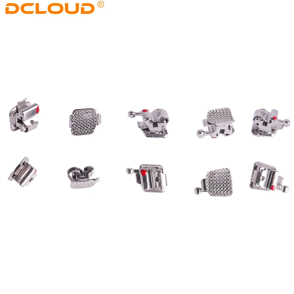 20 Teile / Karton Dental Kieferorthopädische Brackets Aktive selbstligierende Zahnspangen Passive Selbstligierende Roth / MBT 022 Zahnarzt Ortho Materialien – Detail 2