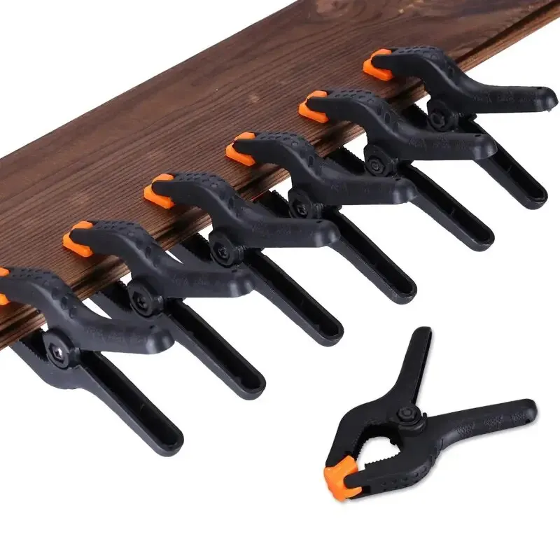 6pcs 3inch Spring Clamps Heavy Duty Plastic For Photo Studio