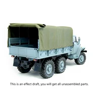 CROSS RC Model Car 1/12 UC6 Truck Military 6*6 KIT 35T Motor Metal Axles Hubs Toucan RC Hobby for Outdoor Boys Gifts 2
