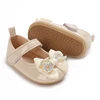 VALEN SINA New 0-18M Newborn Baby Girl Cute PU Leather Multi color Rubber Soft Sole Princess Shoes Bow Step 1 Walking Shoes for 6