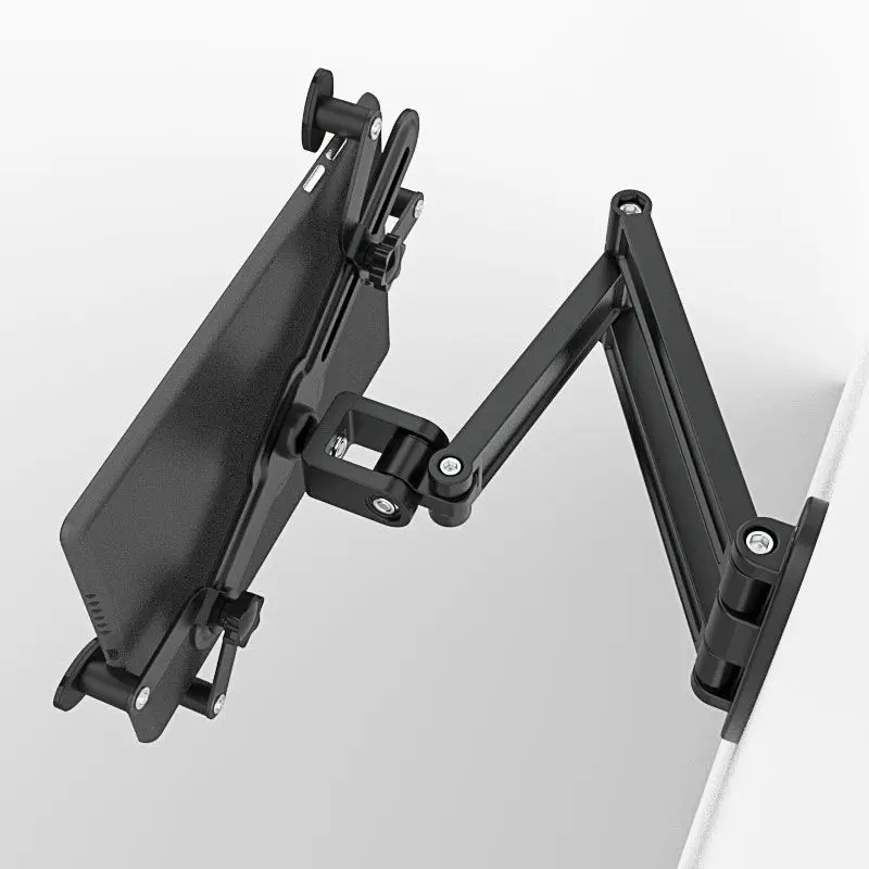 Alumínio Alloy Monitor Portátil Stand Wall Mount Riser Ajustável para Telas de 1017 Polegadas - Imagem 5